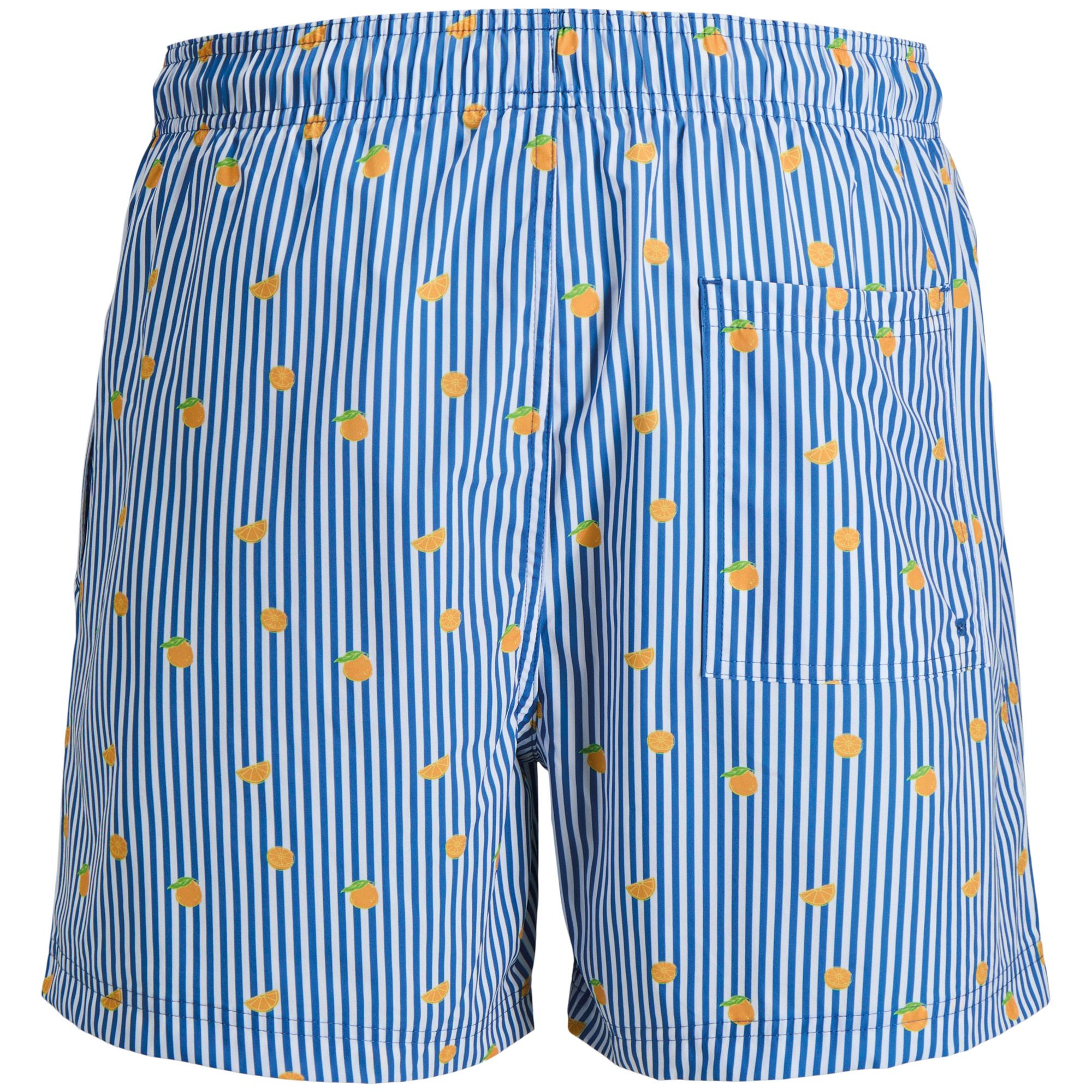 Jack & Jones Maui Breeze Mini Stripe Zwemshort Heren | PlutoSport